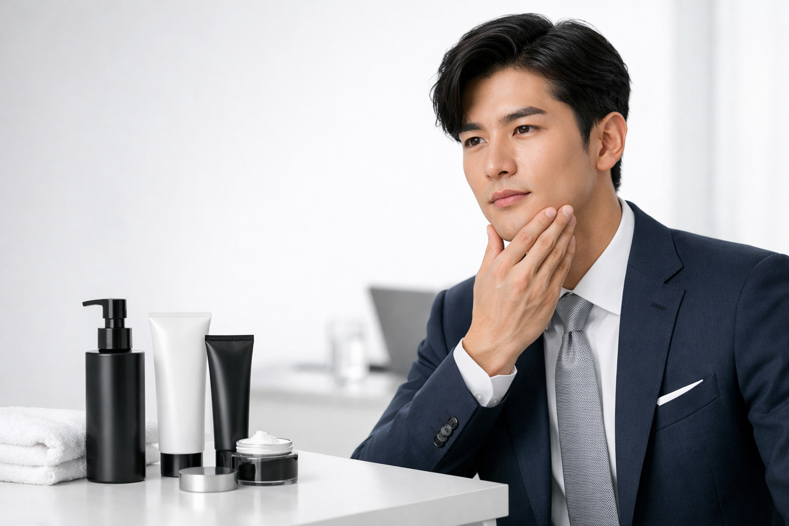 トーンアップで作る清潔感顔入門のアイキャッチ画像