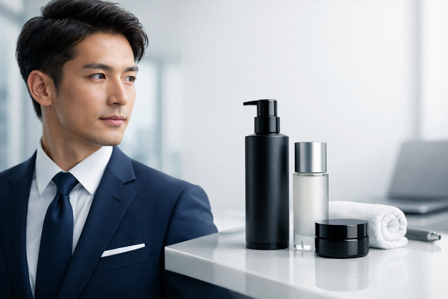 ひげ脱毛で清潔感を底上げする方法のアイキャッチ画像