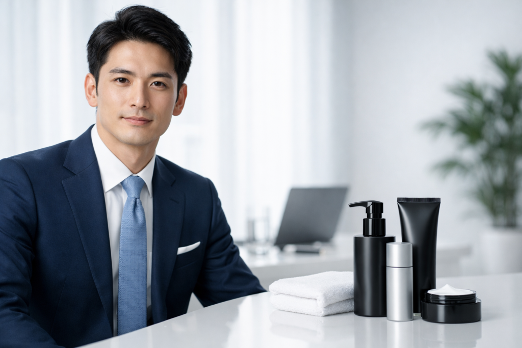 香水で清潔感を底上げする男の戦略のアイキャッチ画像