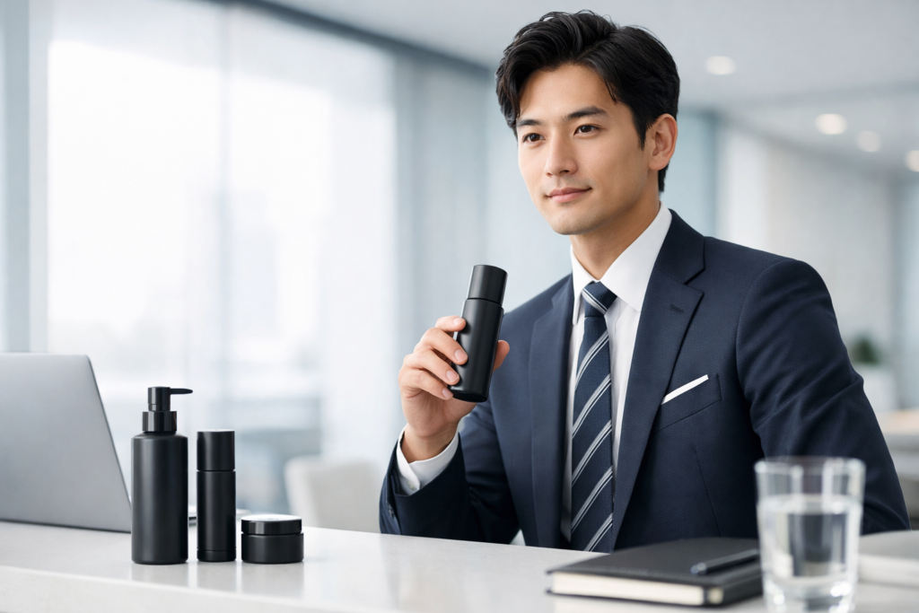 メガネ盛れで清潔感アップ術のアイキャッチ画像