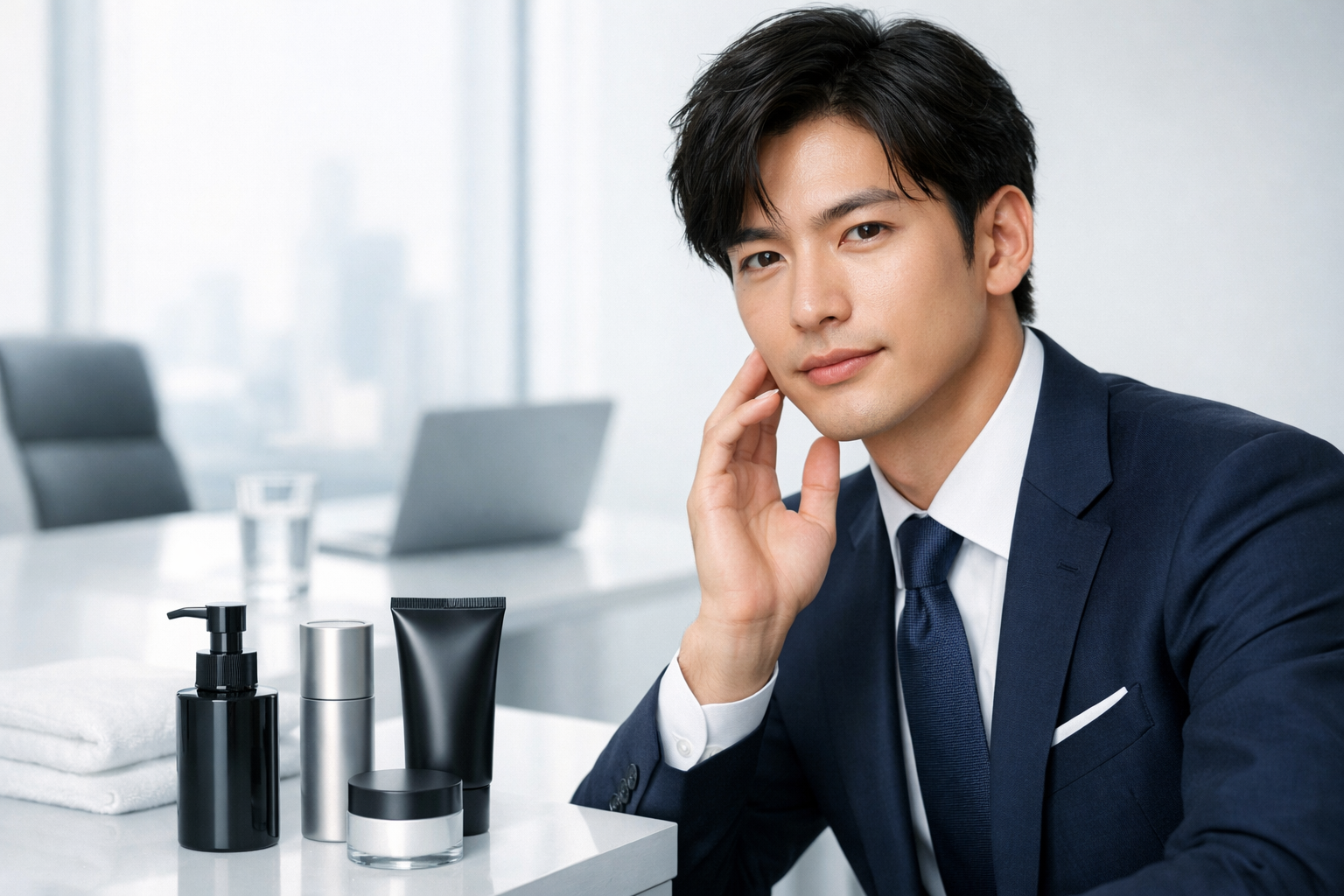 オフィスメイクで清潔感を底上げする方法のアイキャッチ画像