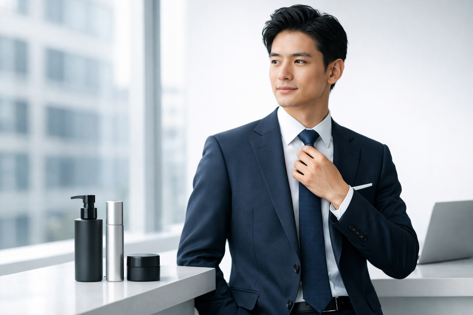 ヘアバームで作る清潔感ヘア入門のアイキャッチ画像