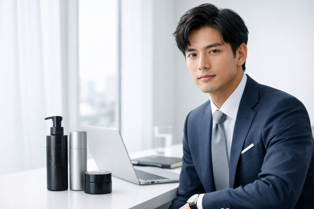 イケメン見えの清潔感メソッドのアイキャッチ画像