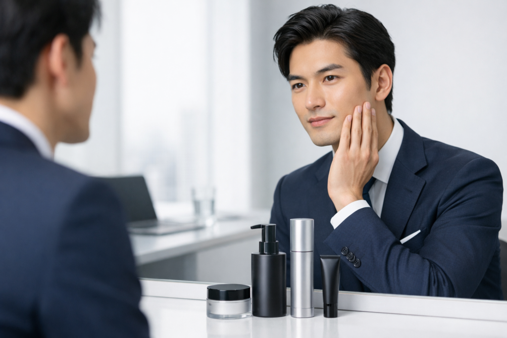 肌診断アプリで清潔感を底上げする方法のアイキャッチ画像