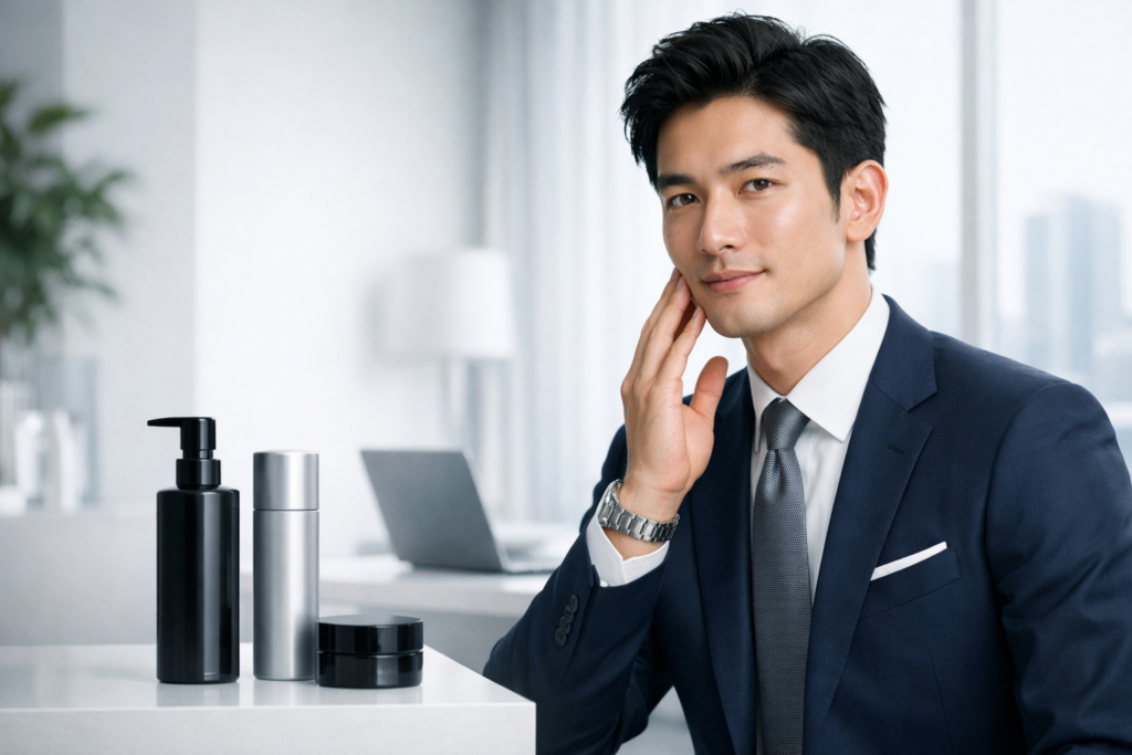 肌診断アプリで清潔感アップ：30代からの最短戦略のアイキャッチ画像