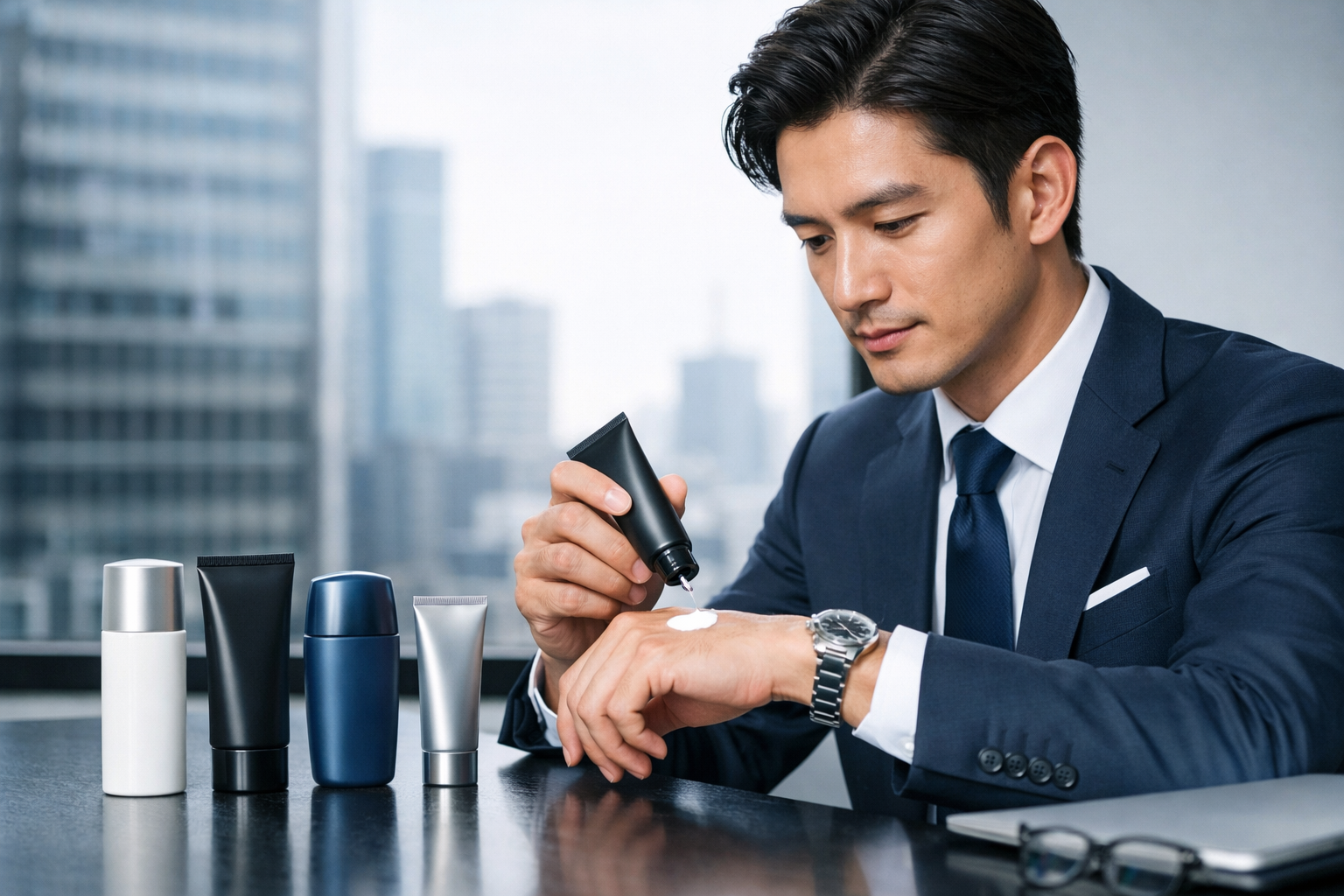 白浮きしにくいメンズ日焼け止め比較|営業・商談でも浮かない「清潔感UV」の選び方のアイキャッチ画像