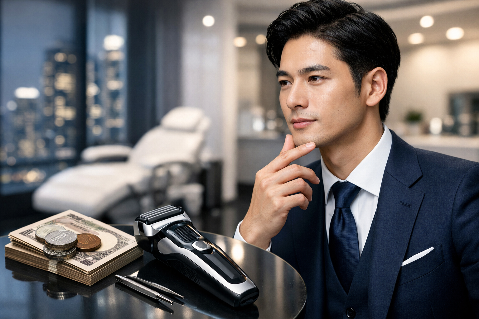 ヒゲ脱毛の費用相場と選び方|清潔感を「時間」と「お金」で冷静に考えるのアイキャッチ画像