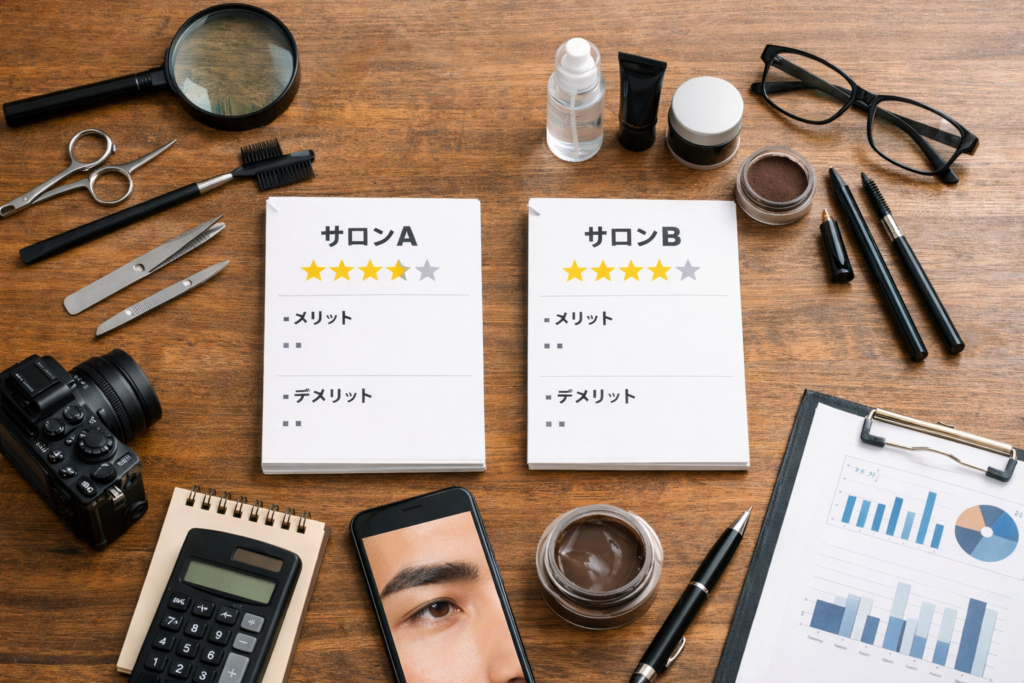 メンズ眉毛サロンおすすめ比較|清潔感を底上げする選び方と候補の本文先頭画像