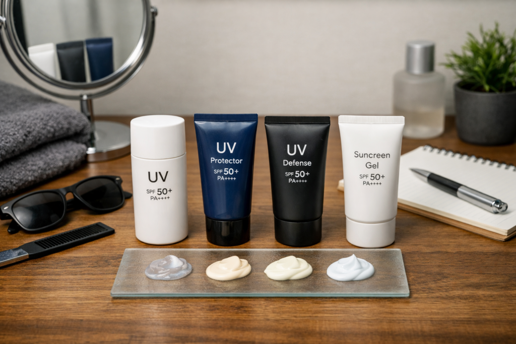 白浮きしにくいメンズ日焼け止め比較|営業・外回りでも「塗ってる感」を出さない選び方の本文先頭画像