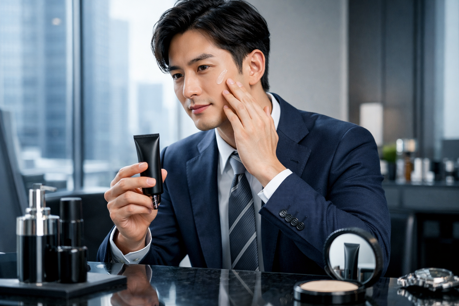 メンズ美容悩み別ガイド279:清潔感を上げるBBクリームの選び方のアイキャッチ画像